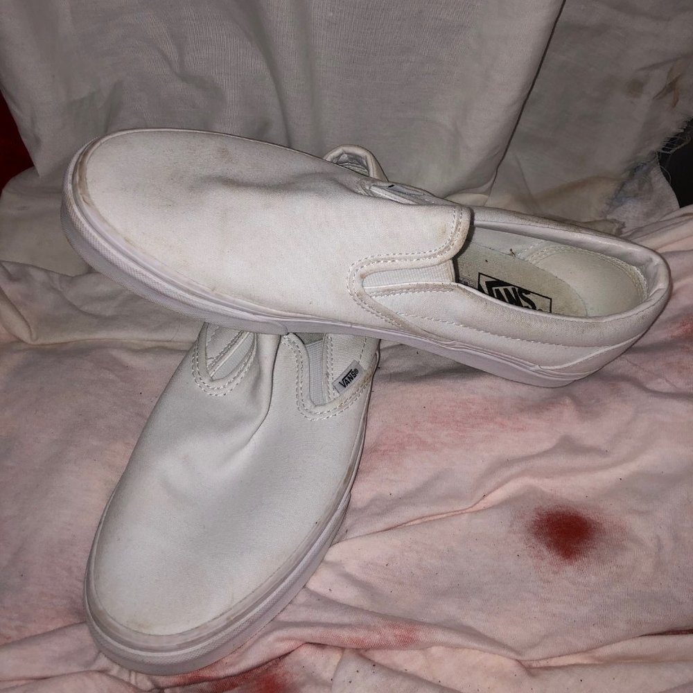 Vans Classic True White Slip-On Sneaker
